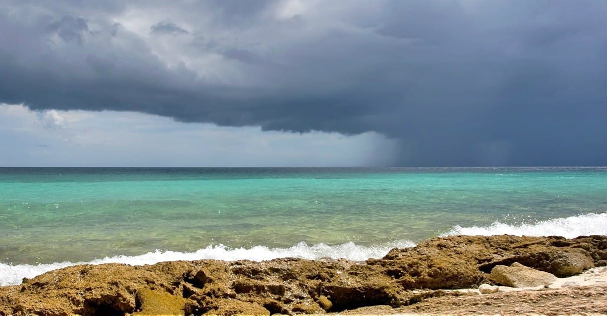 regen op curacao, bekijk de regenradar buienradar Curacao