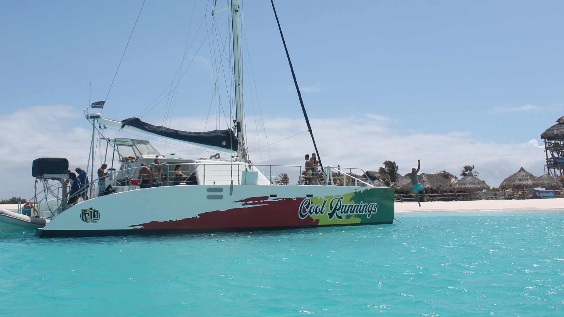 klein curacao irie tours catamaran cool runnings