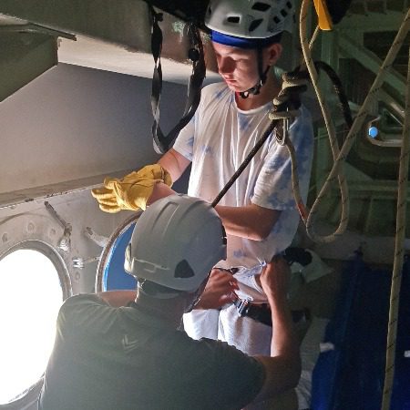 Abseilen Julianabrug 4 abseilen curacao julianabrug