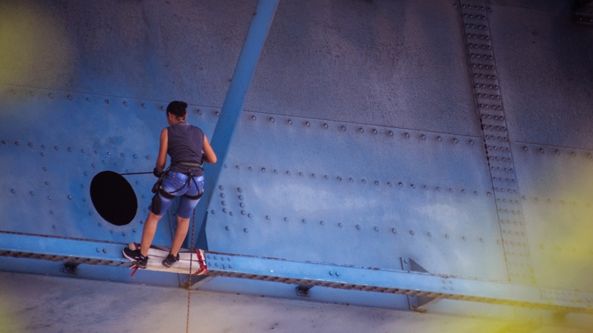 abseilen curacao julianabrug