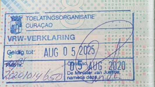NaarCuracao.com 20 vrw stempel verklaring van rechtswege Curacao
