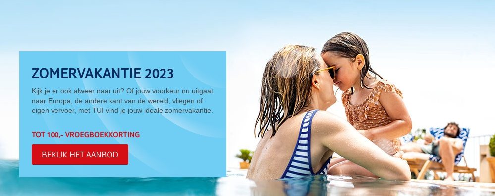 TUI Vroegboekkorting 2023