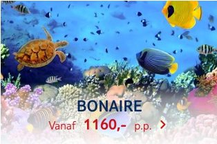 TUI vroegboekkorting Bonaire
